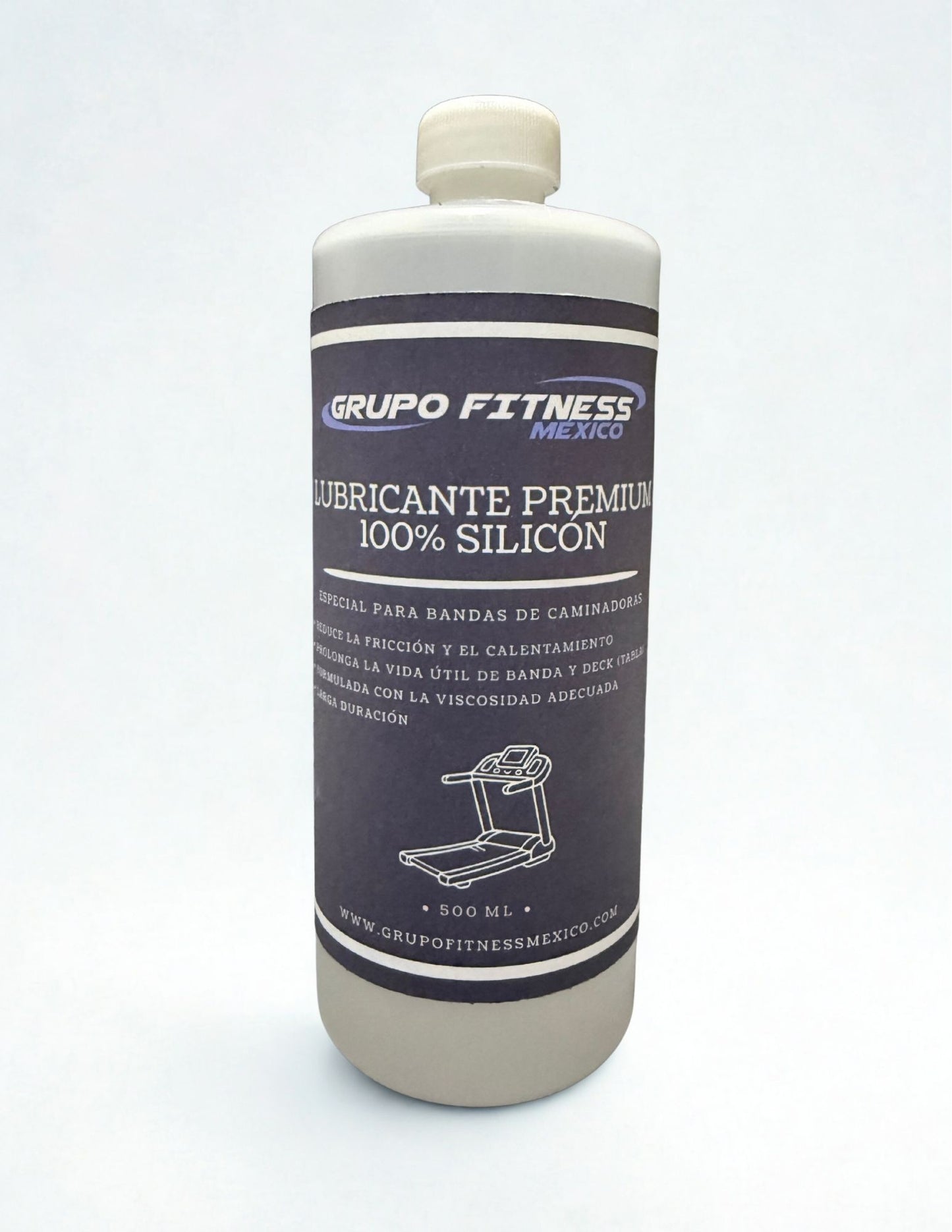 Lubricante para caminadora premium 100% silicón 500ML